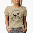 thumbnail image 1 of Fall Sweet Fall, Autumn Season Merch Gift, Tan T-Shirt, 2XL, 1 of 5