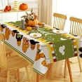 thumbnail image 1 of Fall Sweet Fall Cartoon Mouse Rectangle Tablecloth 60 x 84 Inch, Autumn Pumpkin Decorative Table Cloth Dining Table Cover, Thanksgiving Dinner Party Picnic Decoration, 1 of 6
