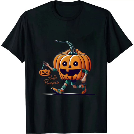 Fall T-Shirt for Women Family Halloween Thanksgiving Tops Cute Autumn Thankful Pumpkin Graphic Tees