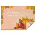 thumbnail image 1 of Fall Table Cloth Waterproof Spillproof Tablecolths Table Covers Welcome Fall Pumpkin Harvest Tablecloth for Fall Birthday Wedding Graduation Rectangle,60x84inch, 1 of 5