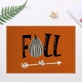 thumbnail image 1 of Fall Table Decorations Placemats, Vinyl/Plastic Place Mats for Kitchen Table Indoor/Outdoor, Fall Thankgiving Themed Washable Placemat Durable Non-Slip Heat Resistant Dining Table Mats Home Decors, 1 of 6
