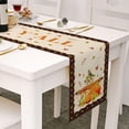 thumbnail image 1 of Fall Table Runner,Pumpkin Maple Leaves Thanksgiving Table Runner 13 x 70 Inch,Linen Autumn Harvest Table Decor for Fall Thanksgiving Decorations Dining Table Kitchen Coffee Living Room, 1 of 4