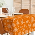 thumbnail image 1 of Fall Tablecloth 60 x 102 Inch Rectangle Orange Maple Leaves Table Cover Waterproof Autumn Leaf Table Cloth for Thanksgiving Harvest Farmhouse Picnic Dining Table, 1 of 5