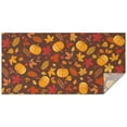 thumbnail image 1 of Fall Tablecloth 60x120 Inch Rectangular,Thanksgiving Autumn Harvest Maple Leaf,Pumpkin,Dwarf Table Cover for Party Picnic Dinner Decor, 1 of 6