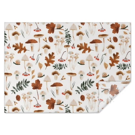 Fall Tablecloth 60x84 Inch Rectangular,Thanksgiving Autumn Harvest Maple Leaf,Pumpkin,Dwarf Table Cover for Party Picnic Dinner Decor