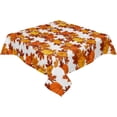 thumbnail image 1 of Fall Tablecloth Fall Leaves Pumpkin Table Cloth for Rectangle Tables 52x52 Inch Autumn Harvest Thanksgiving Table Covers Waterproof Washable Table Cloth for Party Picnic Dinner Decor, 1 of 6