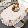 thumbnail image 1 of Fall Tablecloth Oval, Thanksgiving Tablecloth Oval Autumn Pumpkin Table Cloths for Fall Thanksgiving Kitchen Decor 54x72 Inch, 1 of 6