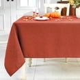 thumbnail image 1 of Fall Tablecloth Rectangle Linen Table Cloth Rectangle Table Waterproof Fabric Tablecloths Rectangular Wrinkle Free Wipeable Dining Cover for Thanksgiving Decor, 60 x 104 Inch, 1 of 9