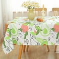 thumbnail image 1 of Fall Tablecloth for Rectangle Tables, Polyester Maple Leaf Rectangular Tablecloth , Spill-proof Table Cloth Washable Tablecloths for Harvest, Festival, Thanksgiving Dinning Kitchen (60" x 102"), 1 of 6