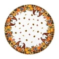 thumbnail image 1 of Fall Tablecloth, Round Pumpkins Maple Leaves Decorative Thanksgiving Table Cover for Kitchen Dining Picnic Tabletop Indoor Outdoor Party Decor L, 1 of 6