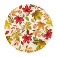thumbnail image 1 of Fall Tablecloth, Round Pumpkins Maple Leaves Decorative Thanksgiving Table Cover for Kitchen Dining Picnic Tabletop Indoor Outdoor Party Decor O, 1 of 6
