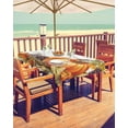 thumbnail image 1 of Fall Tablecloth with Umbrella Hole and Zipper Pumpkin Round Outdoor Tablecloths 54 Inch Table Cloths Maple Leaves Corn Grape Thanksgiving Patio Table Cloth Cover for Holiday Party Picnic Yard Garden, 1 of 5