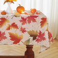 thumbnail image 1 of Fall Tablecloth for Rectangle Table Pumpkin Print Waterproof Table Cloth Autumn Harvest Thanksgiving Table Cover for Dining Kitchen 60x70 Inches, 1 of 6