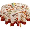 thumbnail image 1 of Fall Tablecloth for Rectangle Tables 60 x 60 inches Thanksgiving Tablecloth Waterproof Fall Table Cloths for Dining Room Indoor Outdoor Home Decor, 1 of 5