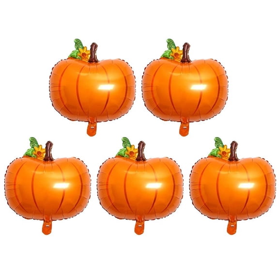 Fall Thanksgiving Balloons Practical Thanksgiving Pumpkin Balloon Decor Decorative Durable