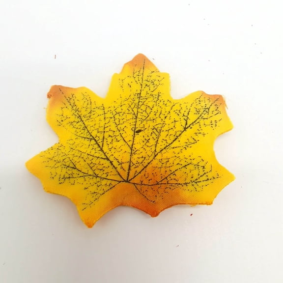 Fall Thanksgiving Maple Leaves Bouquet Autumn Table Centerpiece Arrangement 100PCS
