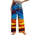 thumbnail image 1 of Fall Thanksgiving Pumpkin Pajama Pants Comfortable Elastic Waist Pajamas Fashion Sleepwear Bottoms Plus Size Homewear, 1 of 6