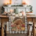 thumbnail image 1 of Fall Thanksgiving Table Runner, Autumn Thanksgiving Kitchen Dining Table Decoration for Home Party Decor 13x120 Inches, 1 of 9
