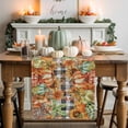 thumbnail image 1 of Fall Thanksgiving Table Runner, Autumn Thanksgiving Kitchen Dining Table Decoration for Home Party Decor 13x36 Inches, 1 of 9
