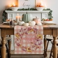 thumbnail image 1 of Fall Thanksgiving Table Runner, Autumn Thanksgiving Kitchen Dining Table Decoration for Home Party Decor 13x36 Inches, 1 of 9