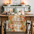 thumbnail image 1 of Fall Thanksgiving Table Runner, Autumn Thanksgiving Kitchen Dining Table Decoration for Home Party Decor 13x48 Inches, 1 of 9