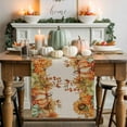 thumbnail image 1 of Fall Thanksgiving Table Runner, Autumn Thanksgiving Kitchen Dining Table Decoration for Home Party Decor 13x90 Inches, 1 of 9