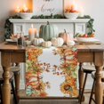 thumbnail image 1 of Fall Thanksgiving Table Runner, Autumn Thanksgiving Kitchen Dining Table Decoration for Home Party Decor 13x90 Inches, 1 of 9