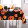 thumbnail image 1 of Fall Thanksgiving Tablecloth,Autumns Pumpkin Maple Leaf Country Table Cloth,Waterproof Resistant Durable Square Table Cover (60 X 60 INCH), 1 of 1