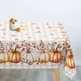 thumbnail image 1 of Fall Thanksgiving Tablecloth Waterproof Pumpkin Table Cloths for Autumn Harvest Indoor Outdoor Dining Room Decor-60 * 84" Rectangle, 1 of 7