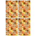 thumbnail image 1 of Fall-Themed Decorative Kitchen Towels Set of 4, Maple Pumpkin Design, Absorbent Soft Tea Towels for Home, 1 of 3