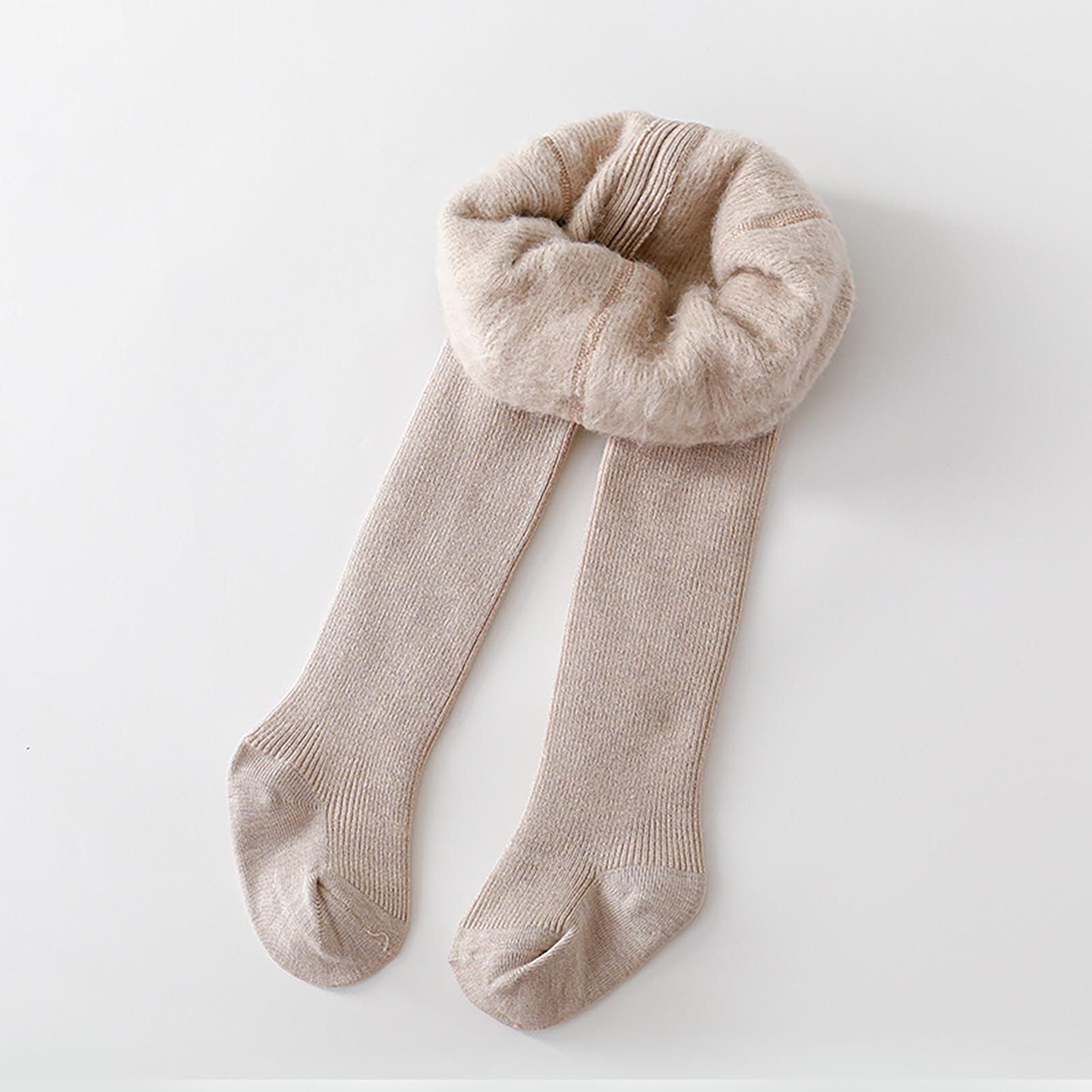 Fall Thermal Pants for Girls Toddler Kids Baby Cotton Thick Fleece Lined Warm Full Leggings Pantihose Stretchy Basic Length Pantyhose Winter Stocking