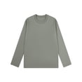 thumbnail image 1 of Fall Tops For Women 2025 Sevevn Women's Long Sleeved Shirt Casual Round Neck Fall Loose Blouses Tops, 1 of 2
