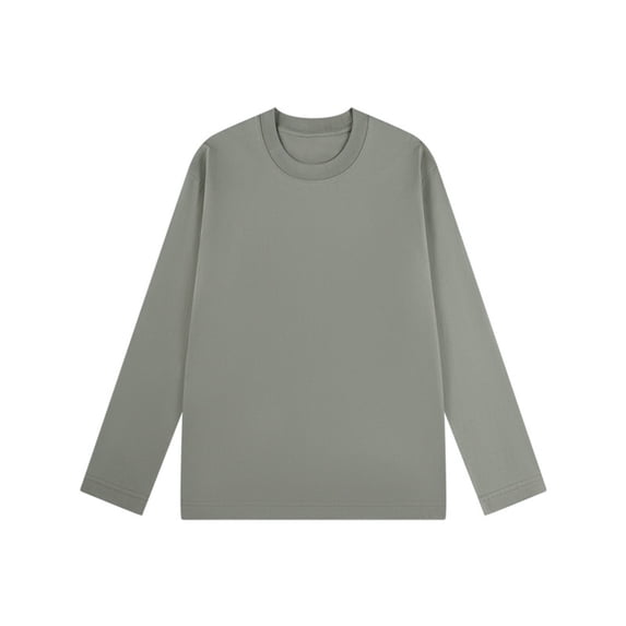 Fall Tops For Women 2025 Sevevn Women's Long Sleeved Shirt Casual Round Neck Fall Loose Blouses Tops