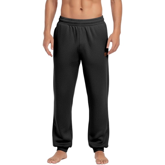 Fall Trousers for Mens Jogger Modern Street Soft Training Relaxation Mens Casual Pants,Black,XL