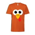 thumbnail image 1 of Fall Turkey Face Thanksgiving t shirt, 1 of 3