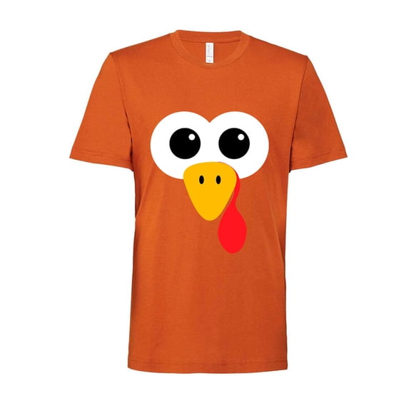 Fall Turkey Face Thanksgiving t shirt