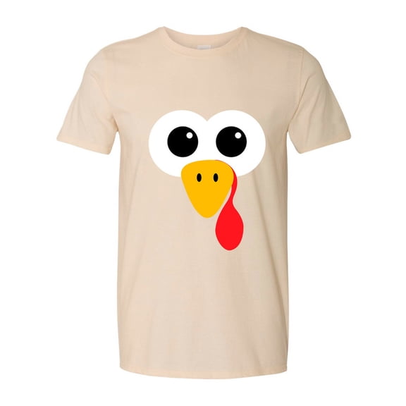 Fall Turkey Face Thanksgiving t shirt