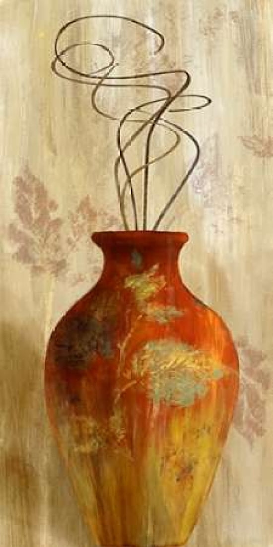 Fall Vessel I Canvas Art - Lanie Loreth (10 x 20)