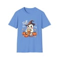 thumbnail image 1 of Fall Vibes Only Cute Ghost Pumpkin Fall T-shirt, 1 of 4
