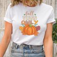 thumbnail image 1 of Fall Vibes Only Shirt, Cute Fall Shirt, Fall Graphic, Pumpkin Fall Shirt, Farmhouse Fall Shirt, Thanksgiving Shirt, Autumn Shirt (Colors:Athletic Heather; Sizes:S;), 1 of 1