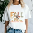 thumbnail image 1 of Fall Vibes Thankful Grateful Blessed Autumn Vibes Leaves, Thanksgiving Shirt,Turkey Tee, Holiday Gift, Happy Thanksgiving Tshirt, Turkey Day, Family Gobble ,Pumpkin Season, 1 of 5