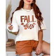 thumbnail image 1 of Fall Vibes Thanksgiving Shirt, Plaid Pumpkin Autumn Tee, Cute Fall Shirt for Women, Retro Thanksgiving Day Tee for Girls, 1 of 5