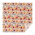 thumbnail image 1 of Fall Watercolor Autumn Leaves Pattern Square Tablecloth,Waterproof Square Table Cover,Wipeable Spillproof Washable Table Cover for Home Kitchen Party Decor 42"X42"(107x107cm), 1 of 6