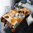 thumbnail image 1 of Fall Waterproof Tablecloth Thanksgiving Farm Rectangle Washable Table Cloths 60x120in, 1 of 3