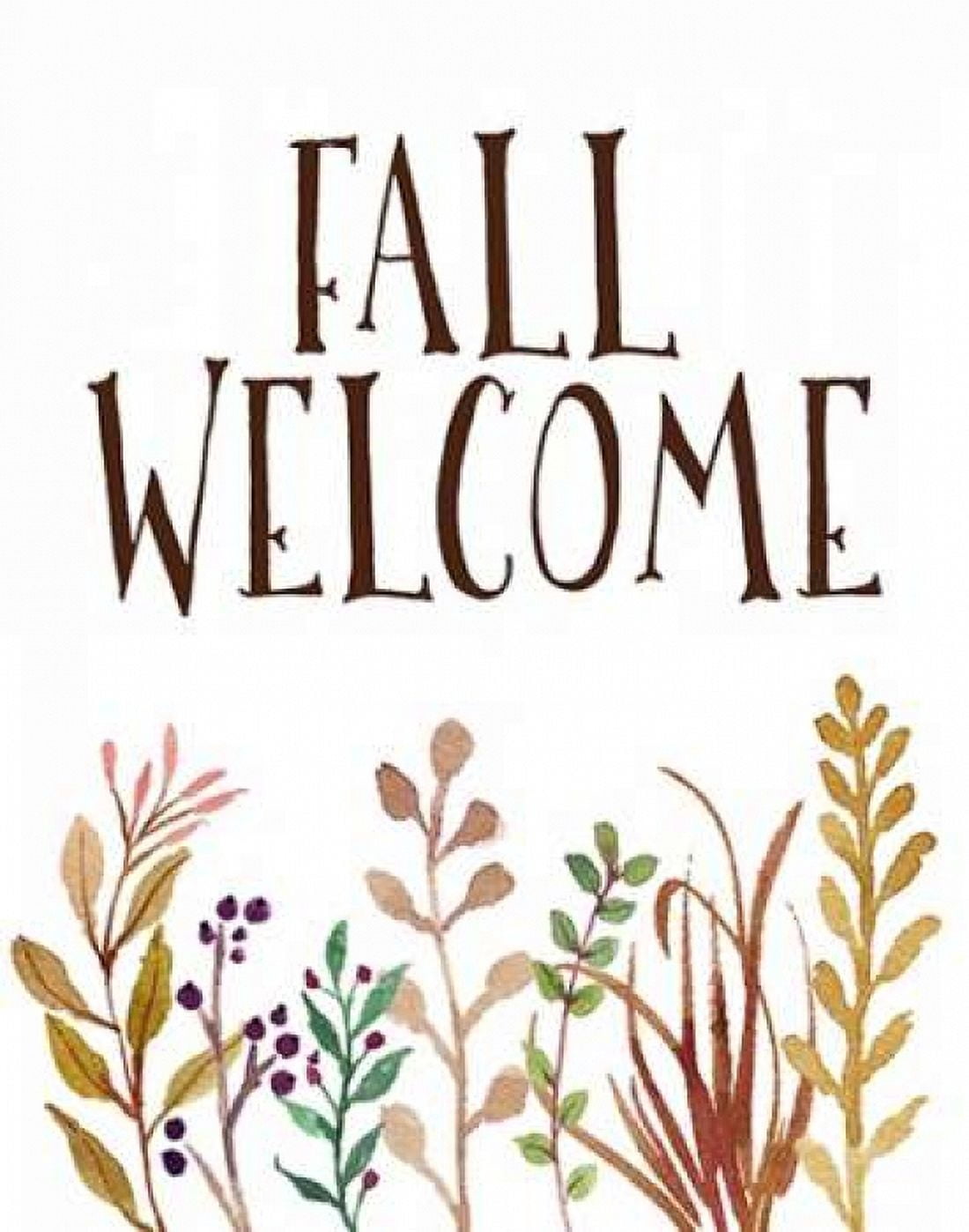 Fall Welcome Canvas Art - Tara Moss (22 x 28)