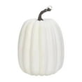 thumbnail image 1 of Fall White Artificial Pumpkins DIY Ornament, Cute Foam Pumpkins Home Decorations For Halloween Thanksgiving Harvest Party (8.5 Inch), 1 of 4