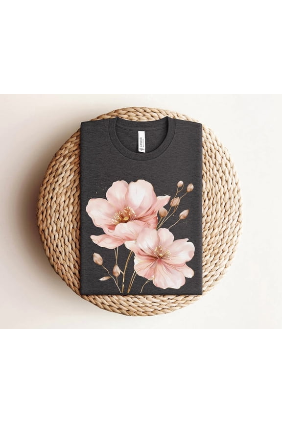 Fall Wildflower Shirt,- Flowers Shirt, Autumn Floral T-Shirt, Boho Cottagecore Shirt, Floral Shirt For Women, Wildflowers Tee All Size S-5Xl