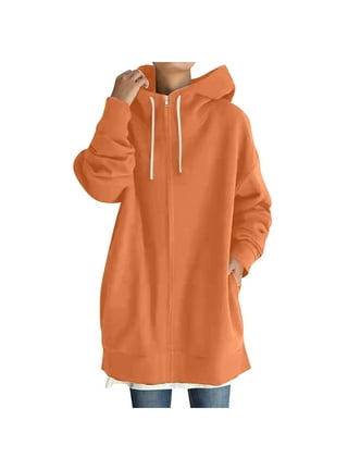 Orange hoodie walmart cheap