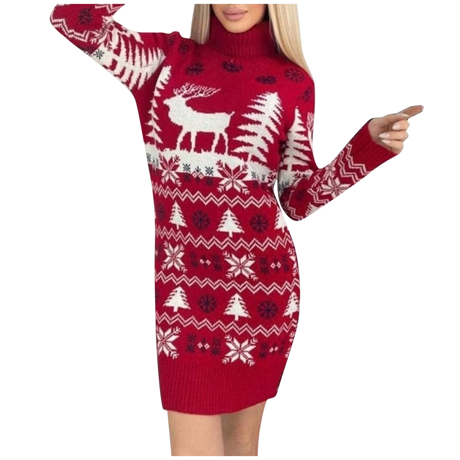 Fall to Winter Fall Dresses for Wedding Guest Long Women Christmas