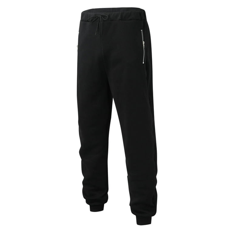 Fall Winter Sales Clearance Qiaocaity Mens Sweatpants Solid